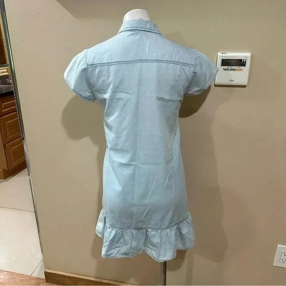 Speed Control New York denim buttons front dress - Picture 3 of 8